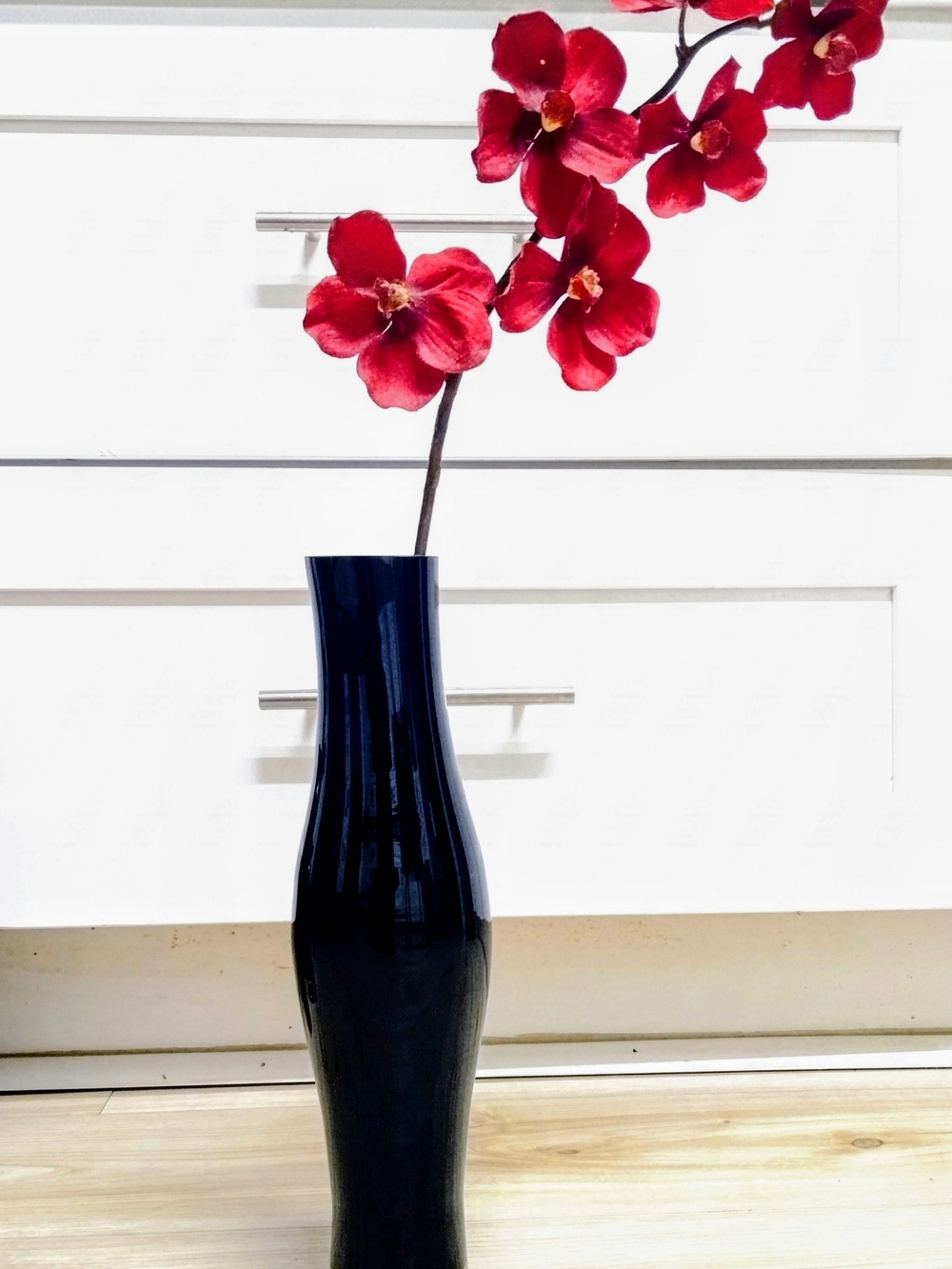 MCM Art. Black mid century. Very classy vase